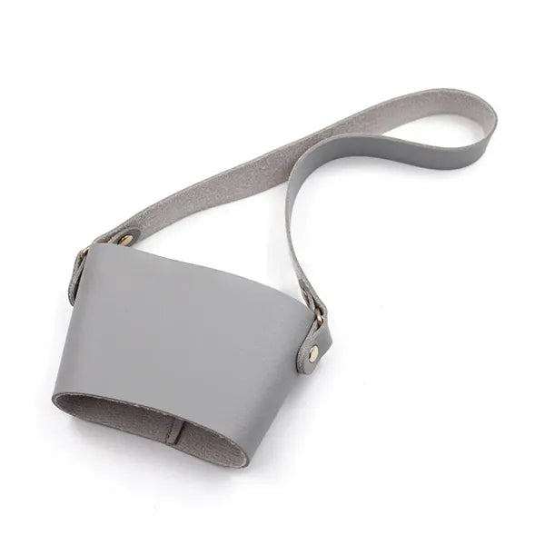 Leather Anti-scald Water Bottle Bag