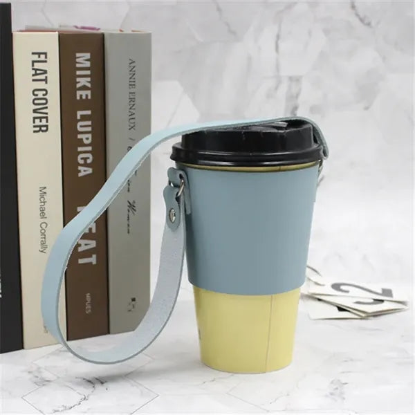 Leather Anti-scald Water Bottle Bag