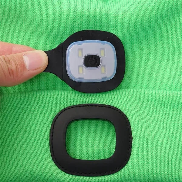 Rechargeable LED Beanie