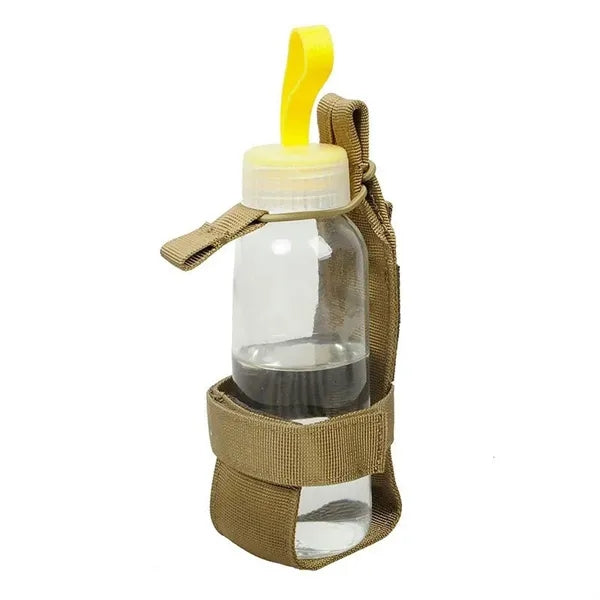 Multi-use nylon webbing water bottle bag