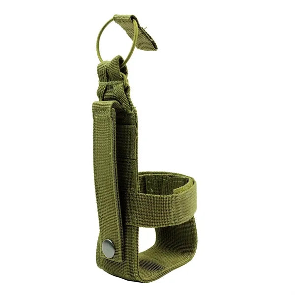 Multi-use nylon webbing water bottle bag