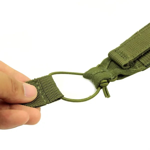Multi-use nylon webbing water bottle bag