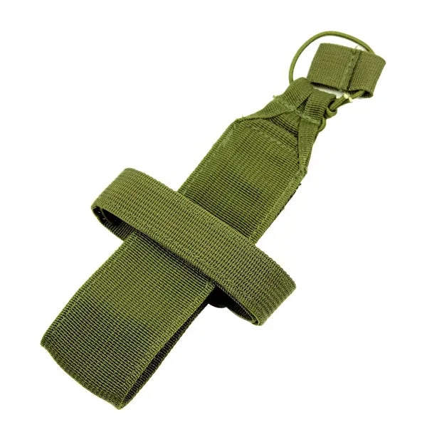 Multi-use nylon webbing water bottle bag