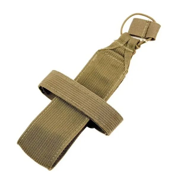 Multi-use nylon webbing water bottle bag
