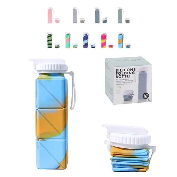 Outdoor Silicone Foldable Bottle
