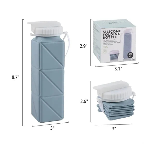 Outdoor Silicone Foldable Bottle