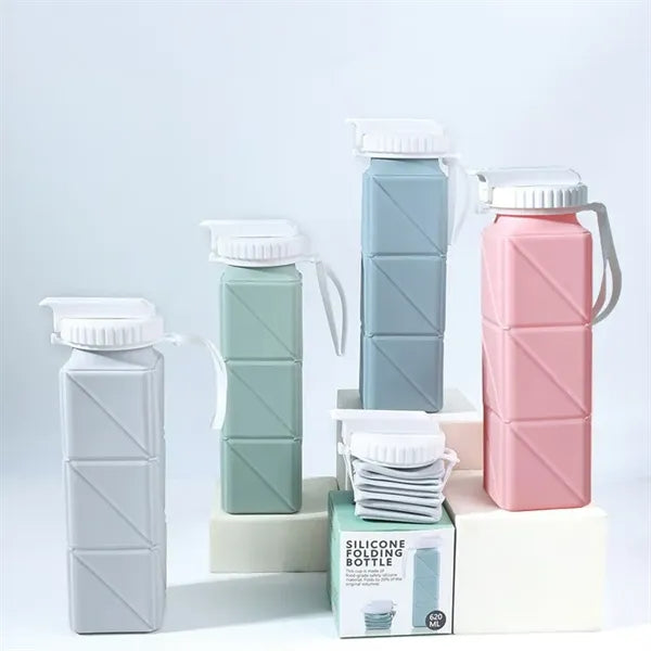 Outdoor Silicone Foldable Bottle
