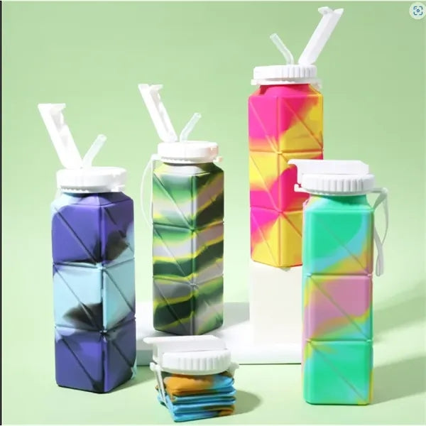 Outdoor Silicone Foldable Bottle