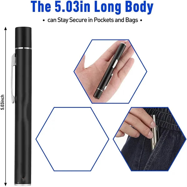 USB Rechargeable LED Flashlight Pen