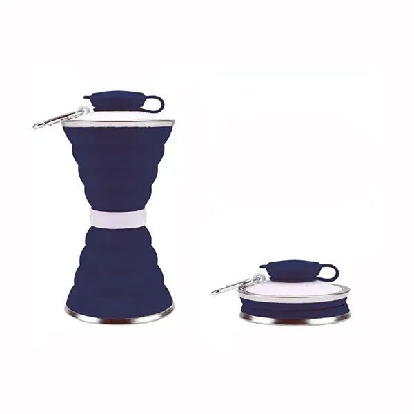 Silicone collapsible water bottle
