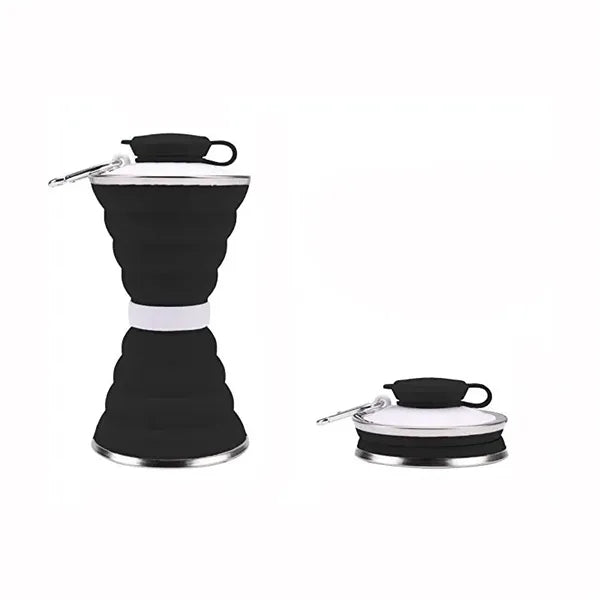 Silicone collapsible water bottle