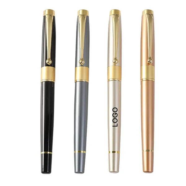 0.5mm Business Metal Writing Gel Rollerball Pen