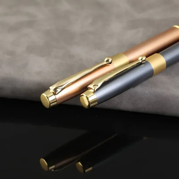 0.5mm Business Metal Writing Gel Rollerball Pen