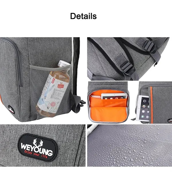 Cooler Backpack 20L Insulated Lunch Bag Leak-Proof