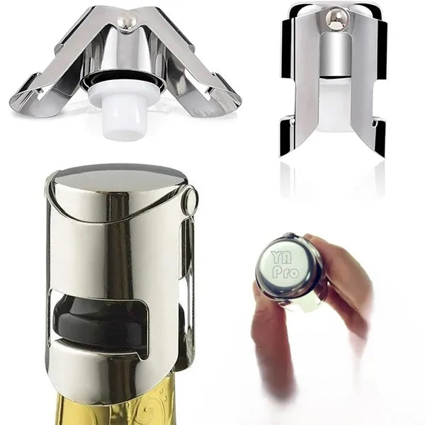 Stainless Steel Champagne Sealer Stopper