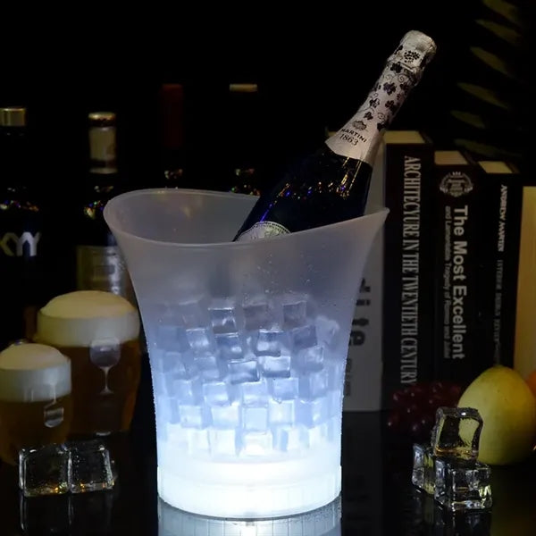 Party Led Beverage Holder Ice Bucket for Champagne Beer Wine