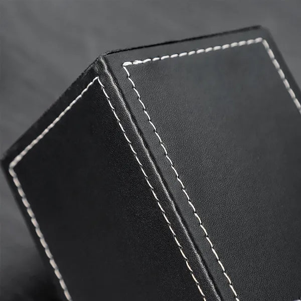Leather Pen Holder Custom Desktop Organizer