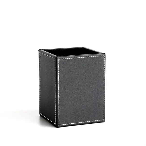 Leather Pen Holder Custom Desktop Organizer