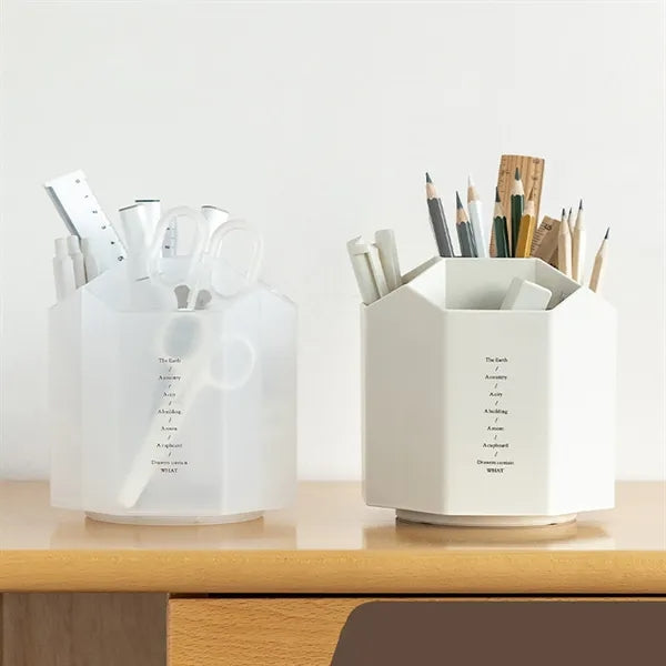 Rotating Pen Holder Custom Multi-function Organizer