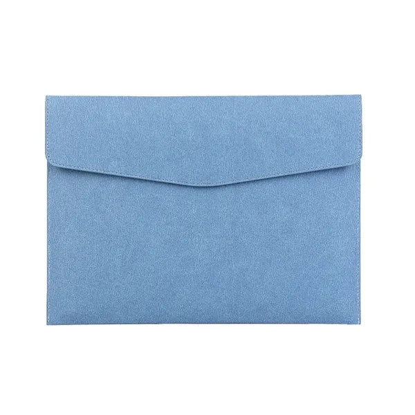 Magnetic PU Leather Envelope Document Folder A4 Letter Size
