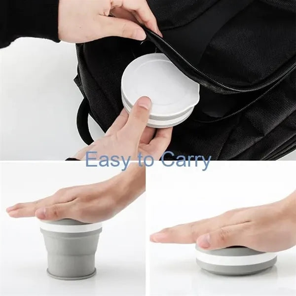 Collapsible Portable Healthy Silicone Coffee Water Cup