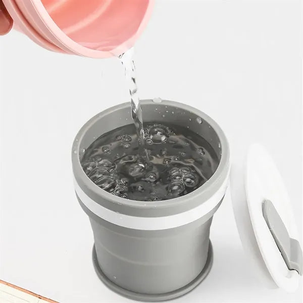 Collapsible Portable Healthy Silicone Coffee Water Cup
