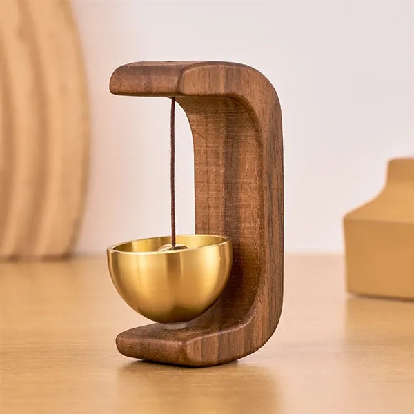 Magnetic Wood Doorbell Wind Chime Home Deco