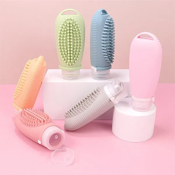 2 in 1 Versatile Portable Combable Travel Toiletries Bottle
