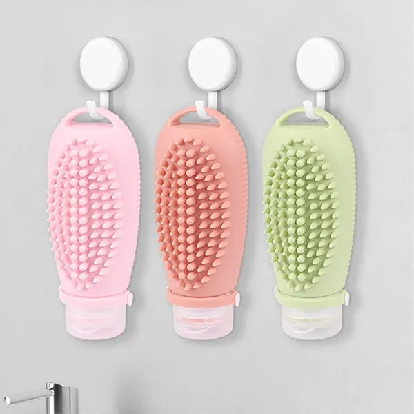 2 in 1 Versatile Portable Combable Travel Toiletries Bottle