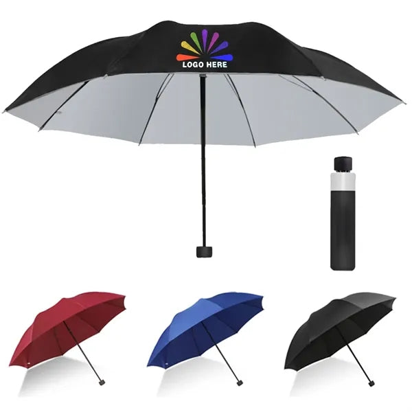 Auto Open 3-Fold Umbrella - Compact & Portable