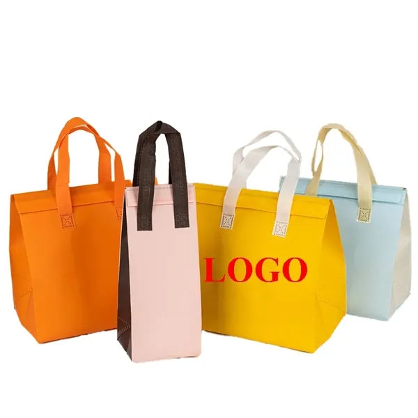 Portable Non-woven Insulation Handheld Takeaway Bags