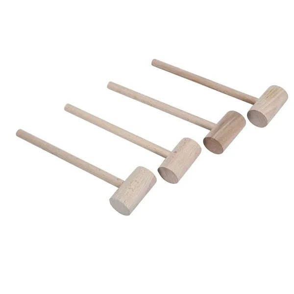 Wooden Crab Seafood Mallets Hammers for Chocolate