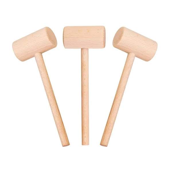 Wooden Crab Seafood Mallets Hammers for Chocolate