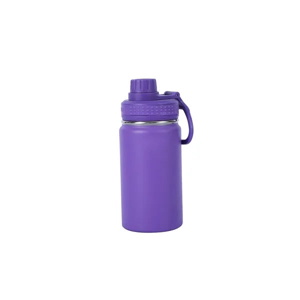 12 oz Kids Insulated Water Bottle for School with Leakproof