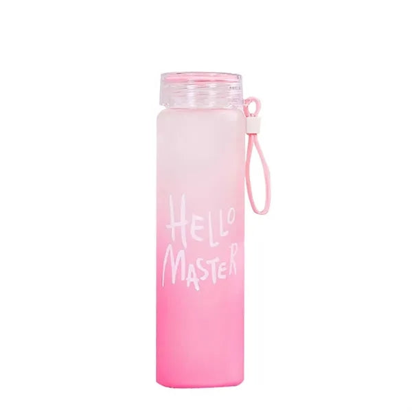 Transparent Frosted Glass Drinking Cup
