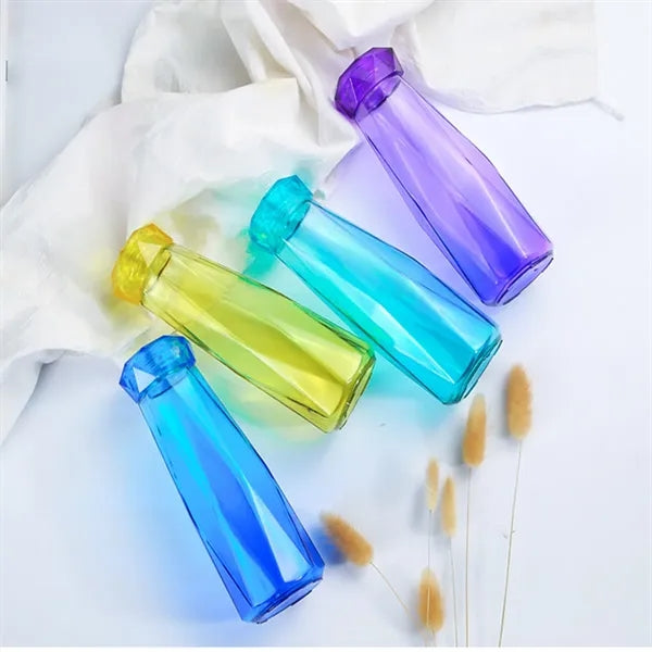 Diamond Glass Bottle