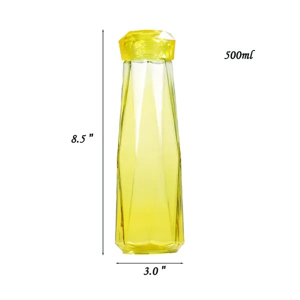 Clear Glass Water Bottles