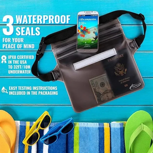 Waterproof waist bag