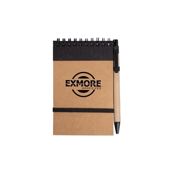 Kraft Jotter with Pen