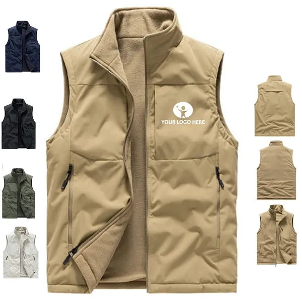 Full Zip Polar Fleece Vest