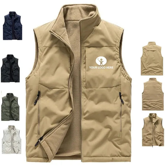 Full Zip Polar Fleece Vest