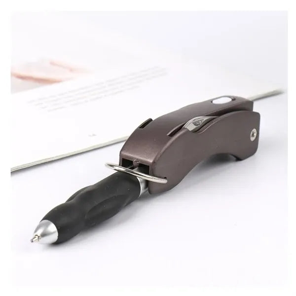 Multi Functional LED Foldable Ball Pen with keychain