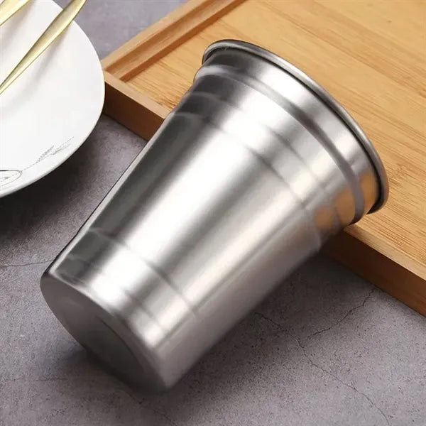 16oz Stainless Steel Single Wall Coffee Cups