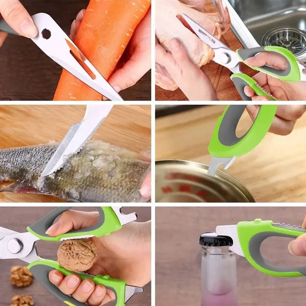 Multifunction meat bone vegetables kitchen food scissor