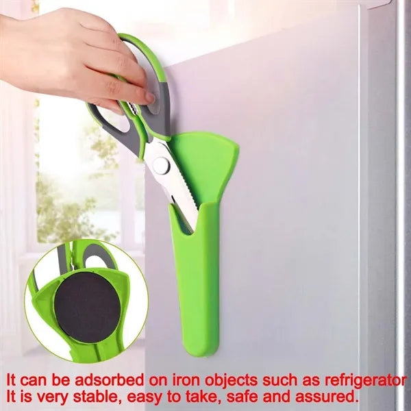 Multifunction meat bone vegetables kitchen food scissor
