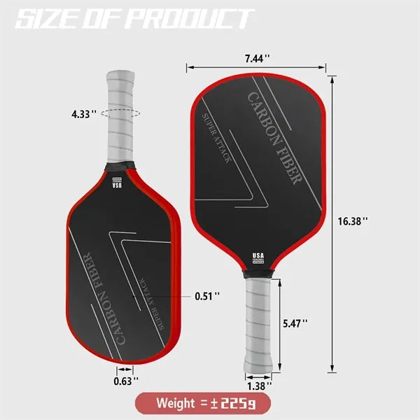 Pattern Carbon Fiber Pickleball Paddle