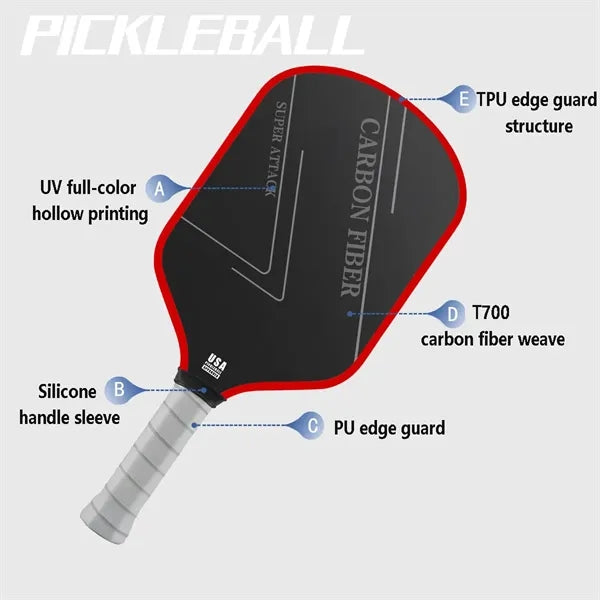 Pattern Carbon Fiber Pickleball Paddle