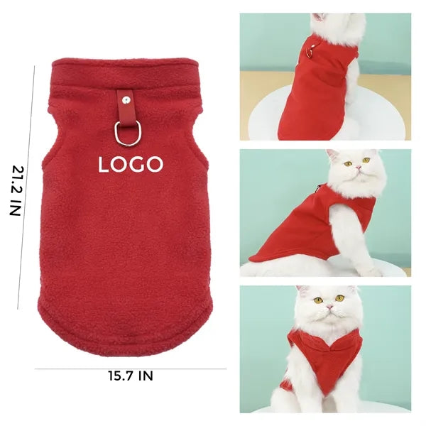 Full Color Warm Pullover Dog Clothes Pet Sweater Vest