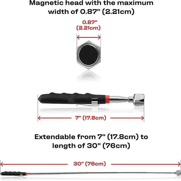 Telescoping Magnetic Pickup Grabbers Tool