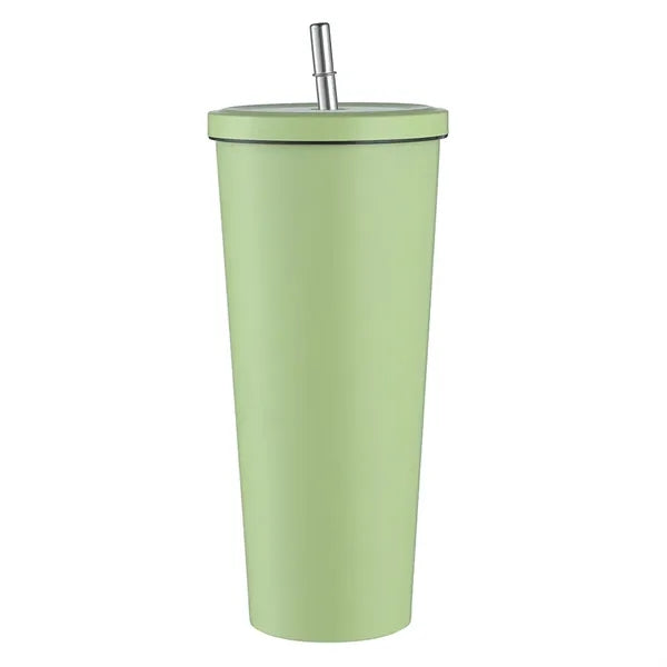 25oz Stainless Steel Straw Vacuum Cup For Coffee